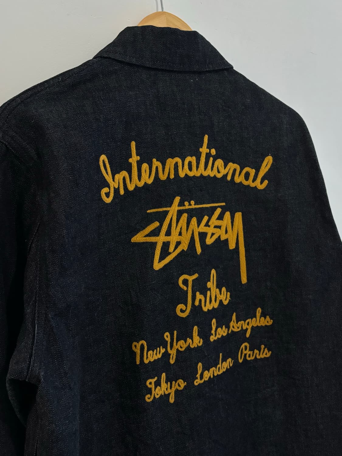 Stussy international denim coach jacket 상품이미지4