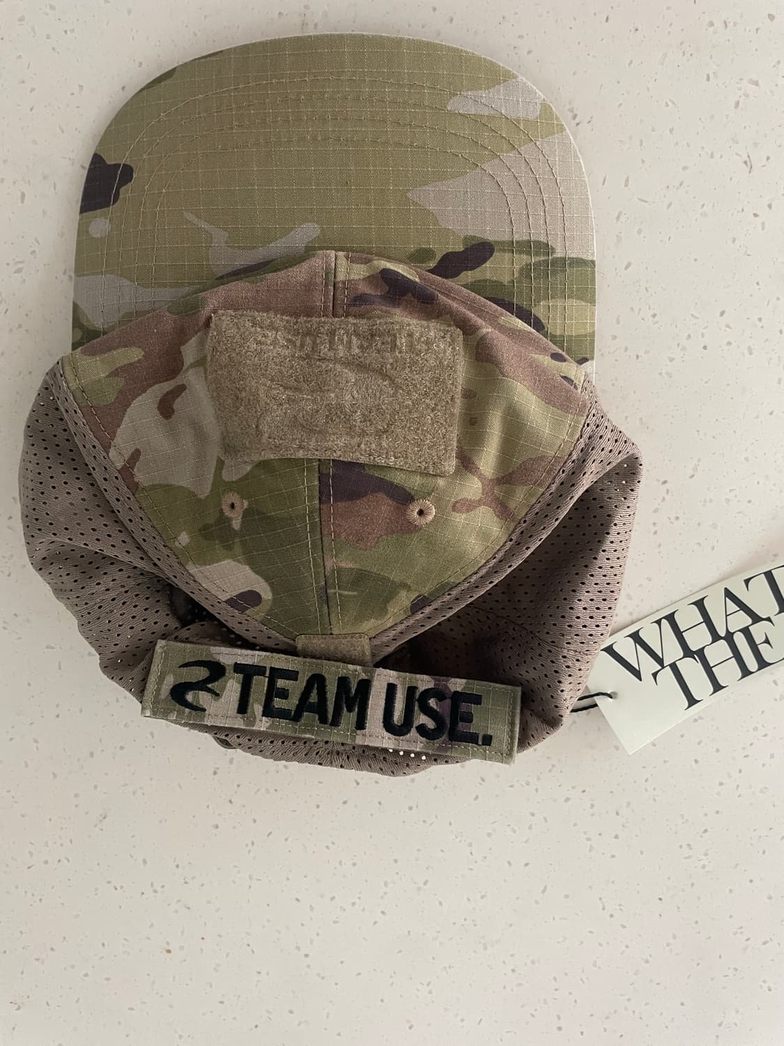 왓츠더유즈 멀티캠 카모 택티컬 볼캡 상품이미지5