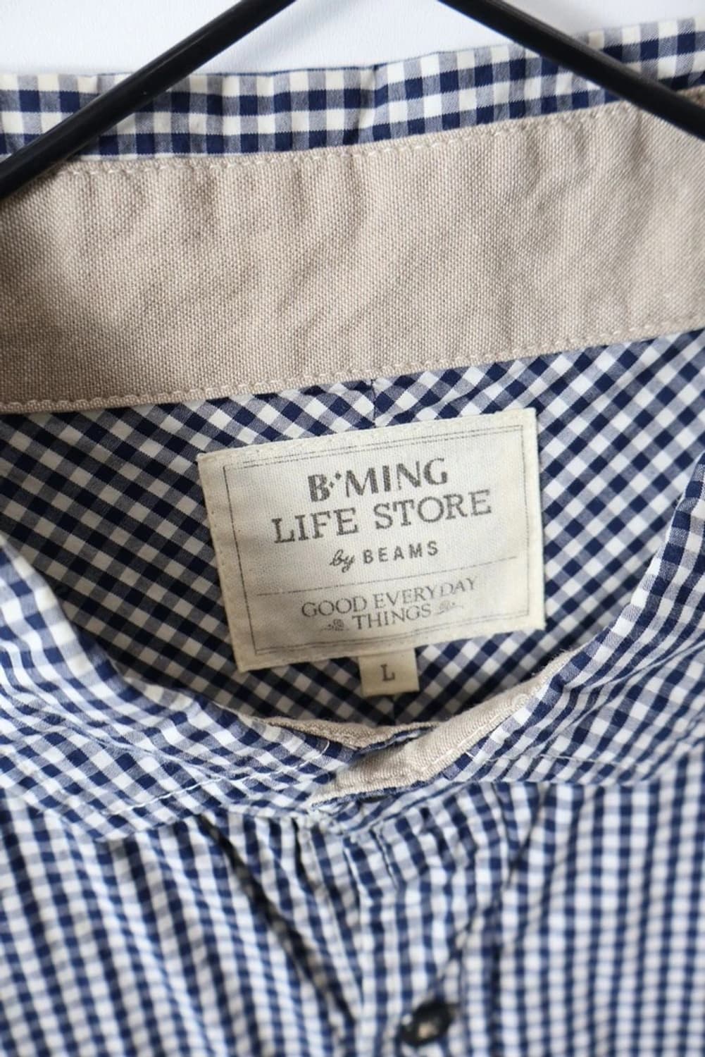 BEAMS Gingham Check Shirt 상품이미지6