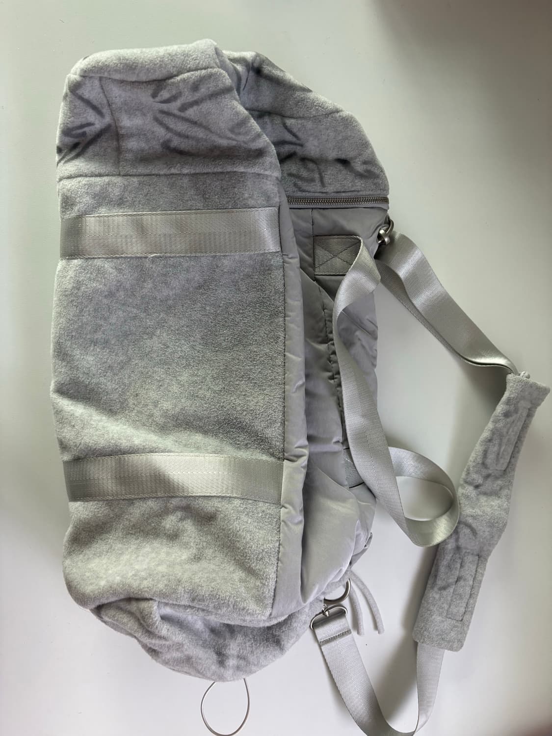 텐스댄스 파히섬 HEART BIG BAG_LIGHT GRAY  상품이미지5