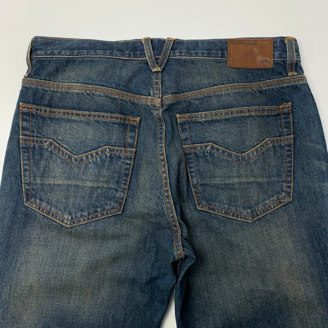 [36/정품] 할리데이비슨 남성 진청 데님팬츠 청바지 상품이미지6