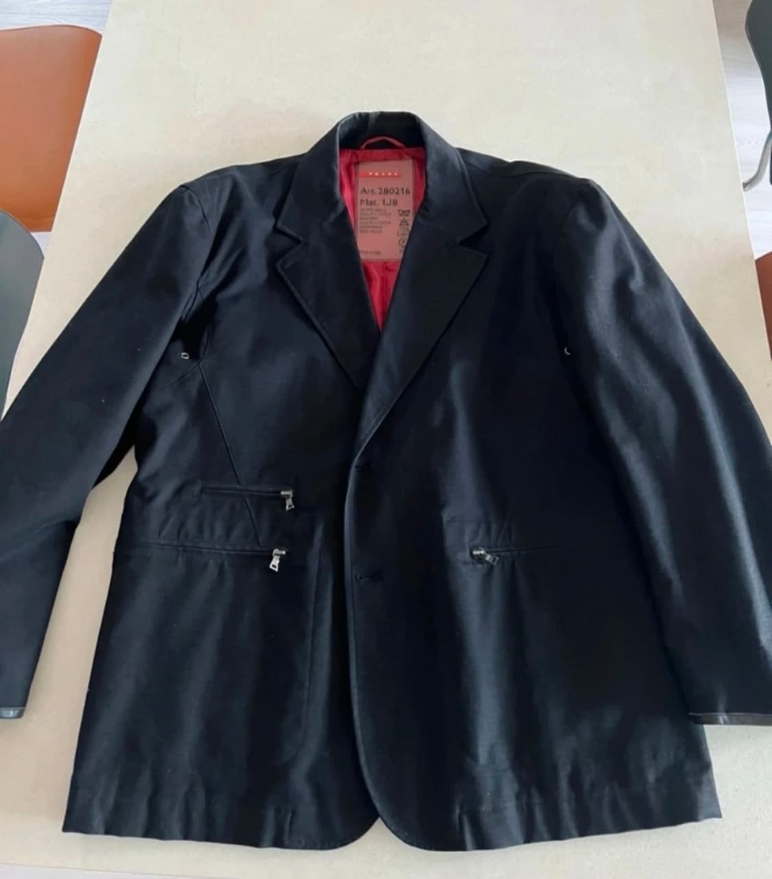 프라다 블레이저 블랙 52 상품이미지1