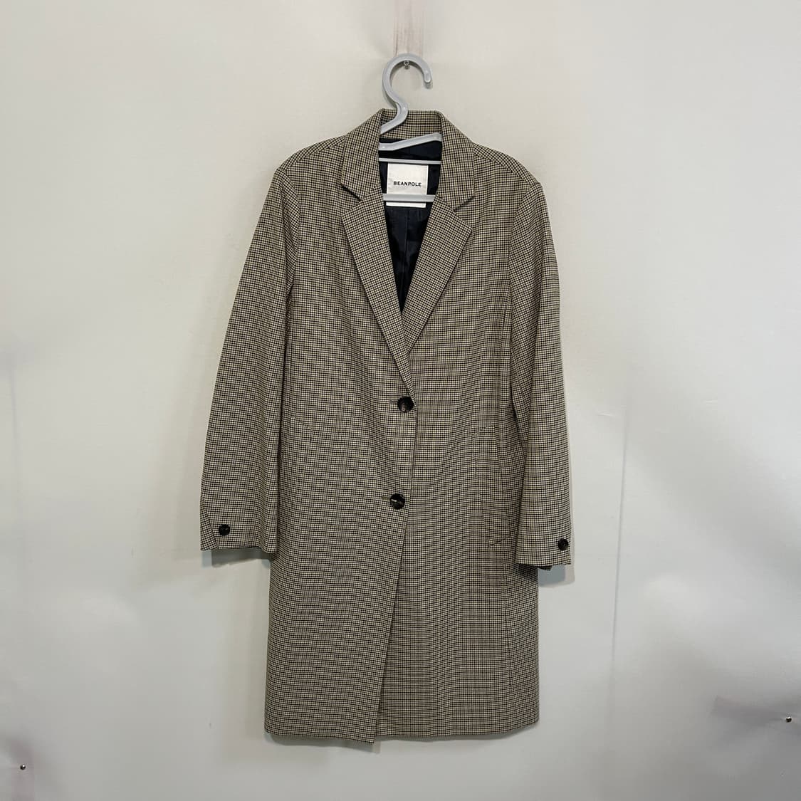 빈폴 봄 체크 코트 90 여성 66 상품이미지1