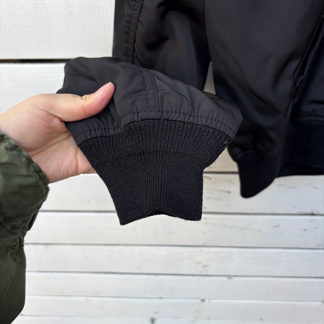 Alpha 알파 나일론 봄버 자켓 상품이미지6