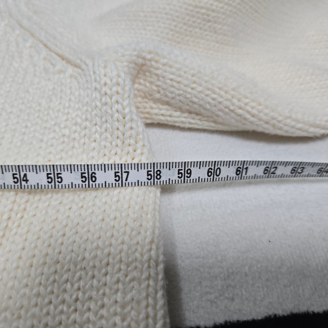 M 폴로랄프로렌 성조기니트 크림 made in usa 상품이미지6