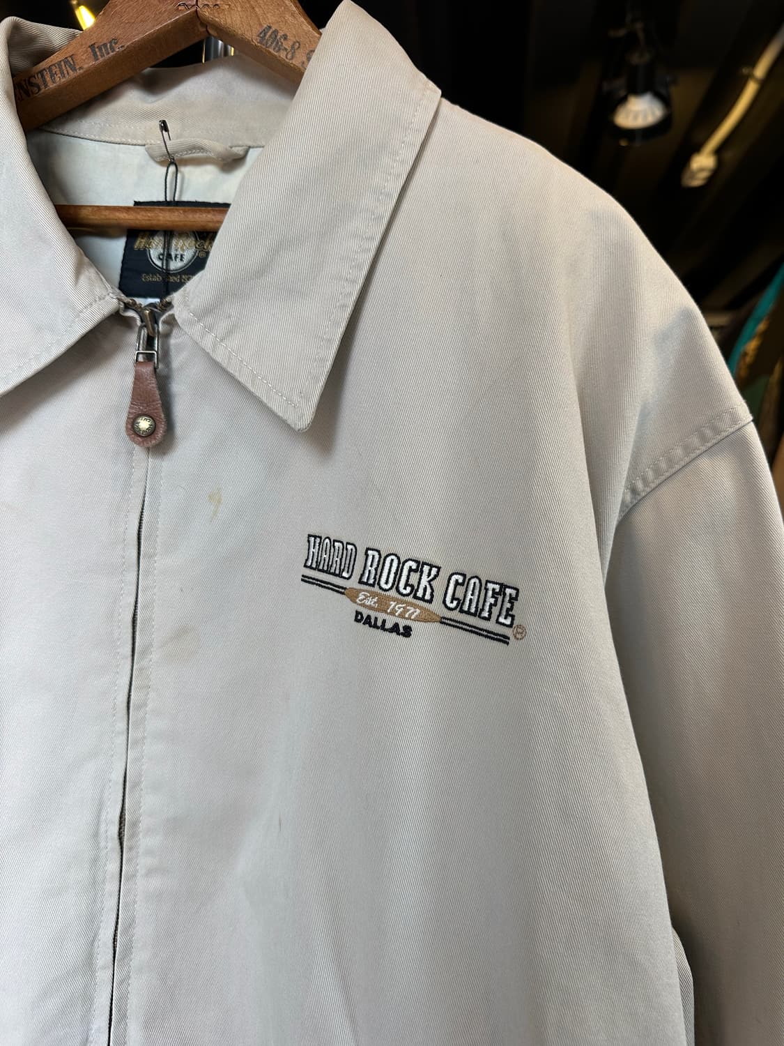 90-00s 하드락카페 자수 워크자켓 상품이미지4