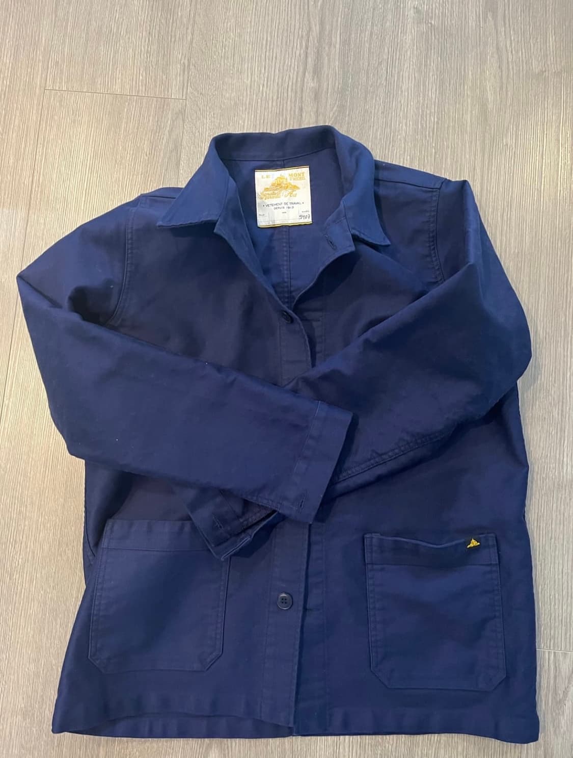 르몽셀미셸 프렌트워크자켓 46사이즈 상품이미지1