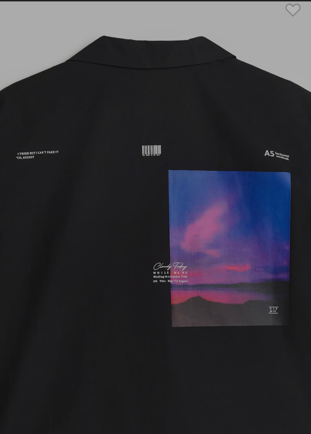 h&m 검정색 반팔셔츠 상품이미지3