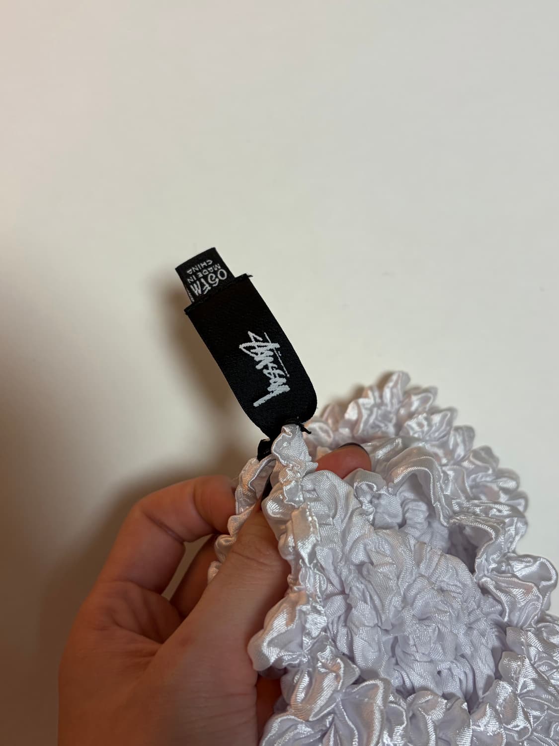 Stussy 스투시 팝콘 미니 셔츠 화이트 상품이미지3