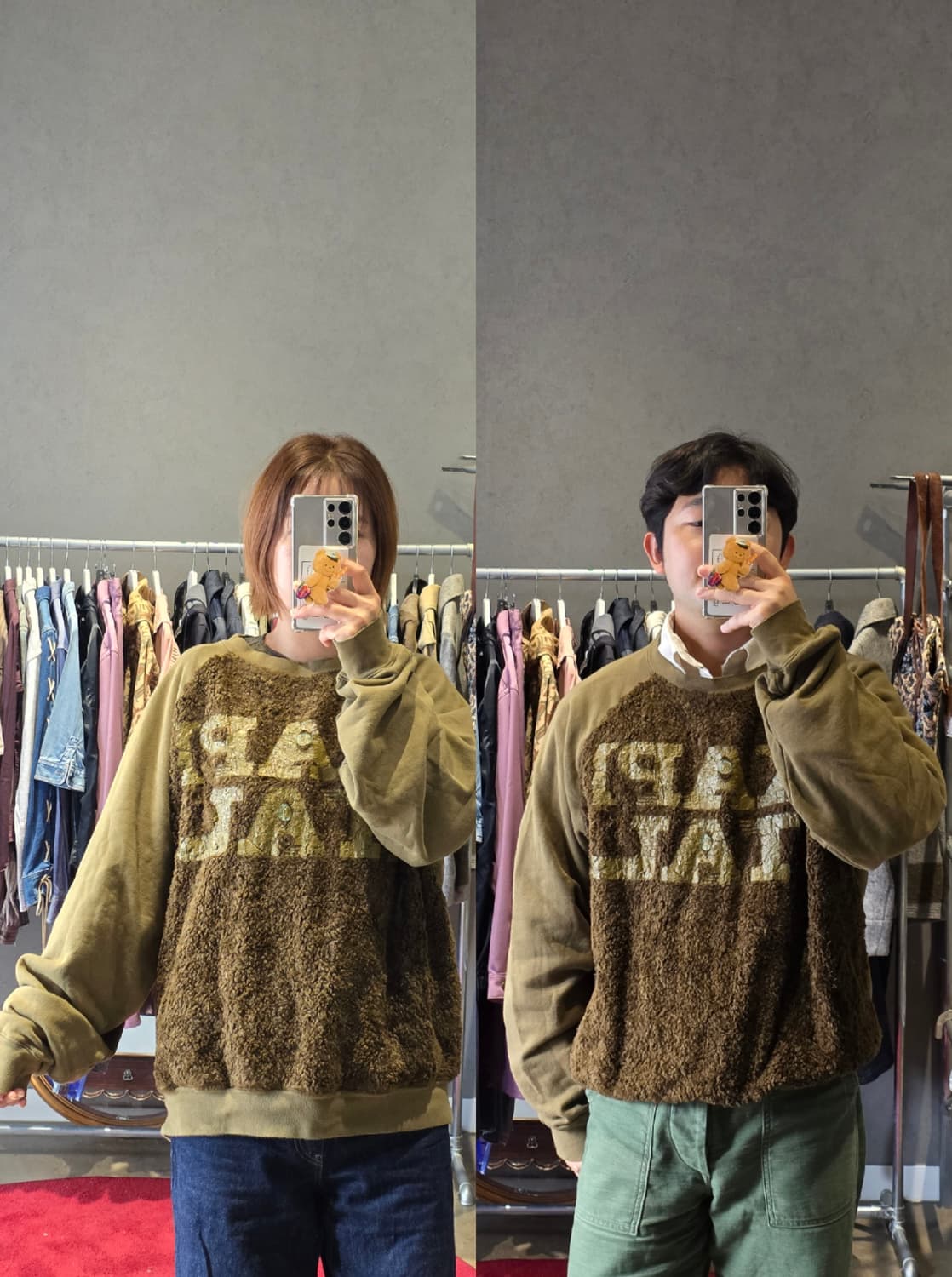 캐피탈 퍼 그리즐리 맨투맨 상품이미지4
