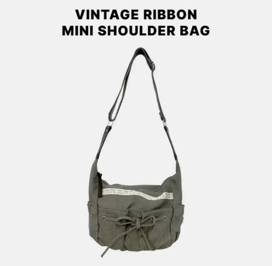 빈티지 모리걸 말차 원피스 코디 세트 상품이미지2