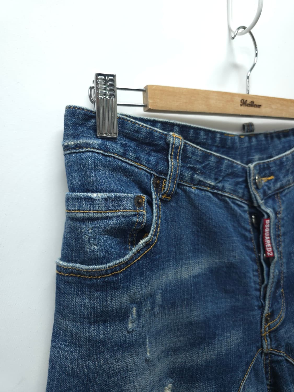 디스퀘어드2 클래식 케니 트위스트 진 (30사이즈 / 페인팅 워싱) 상품이미지3