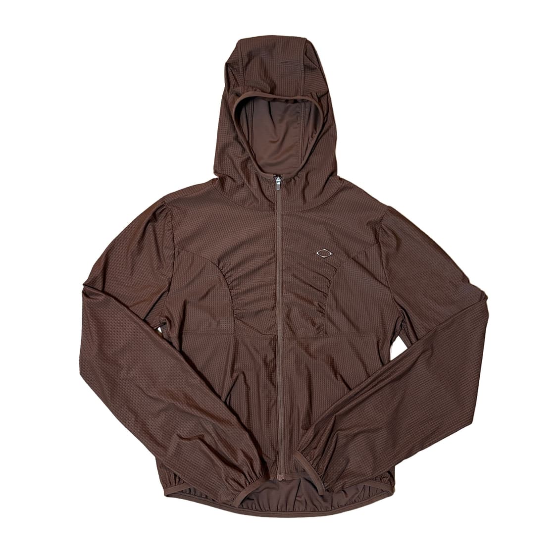 MSCHF Hooded Waffle Zip-Up Brown 상품이미지1