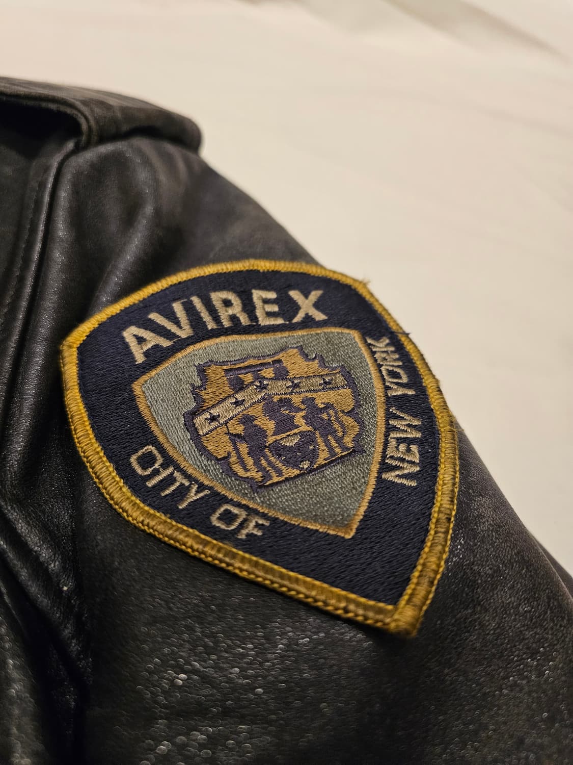 GAP 스웨이드 레더 자켓  (S) /AVIREX 가죽자켓 상품이미지10