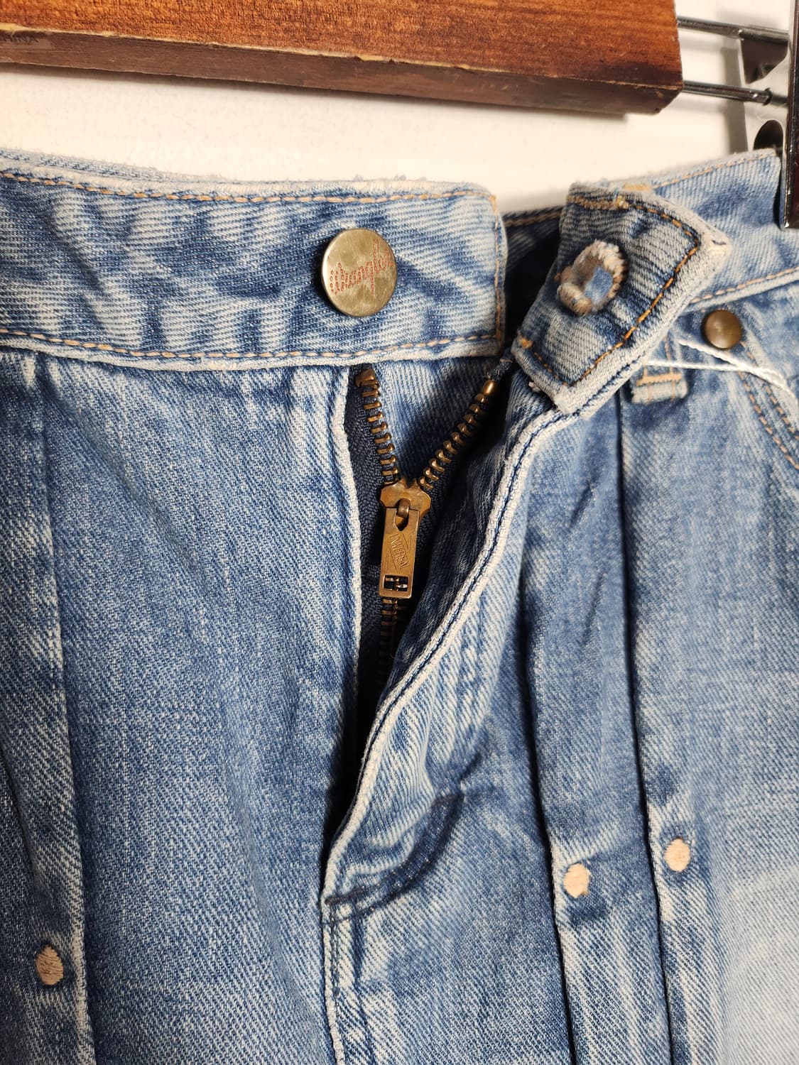 랭글러 빈티지 데님 스커트 상품이미지2