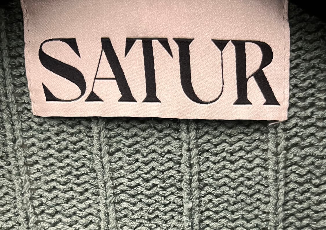 새터 SATUR 파로 부클 가디건 제이드 민트 WS 상품이미지3