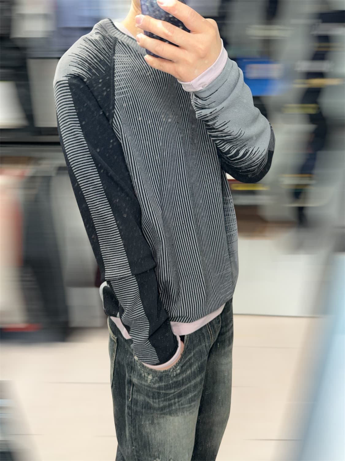 Y-3 로고 니트 상품이미지4