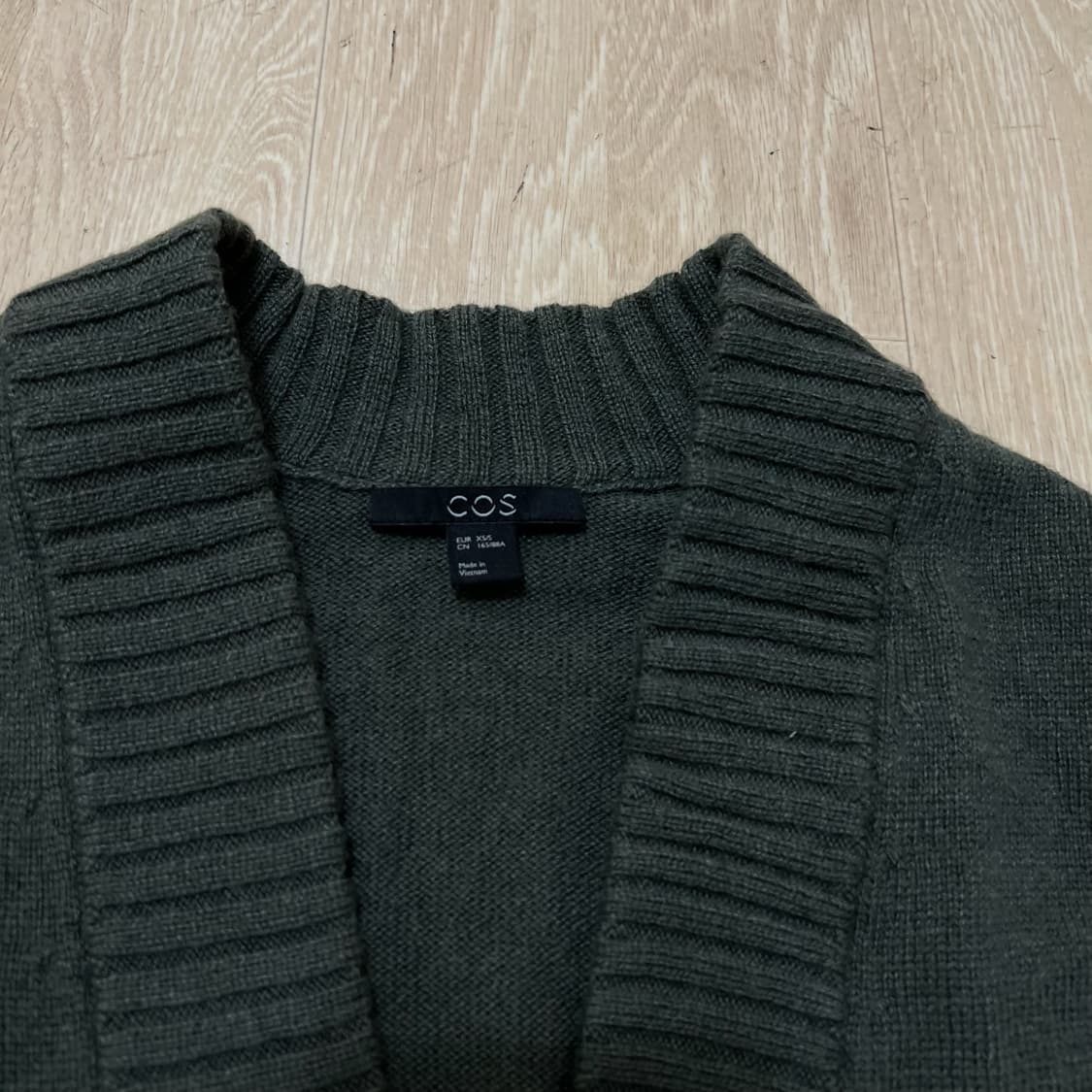 COS 코스 여성 오버사이즈 니트 가디건 XS/85 상품이미지4