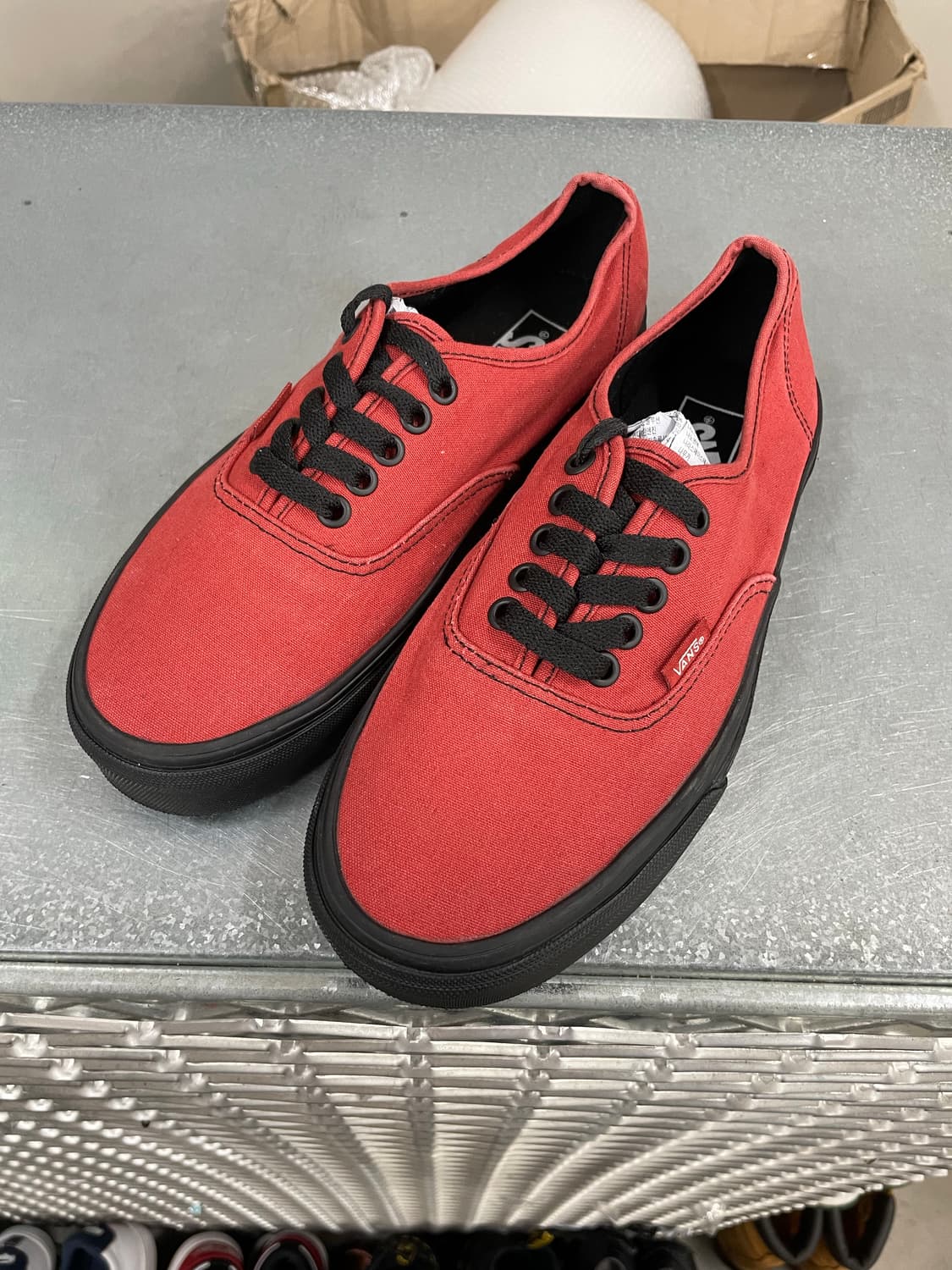 반스 어센틱 레드 블랙 255 상품이미지2