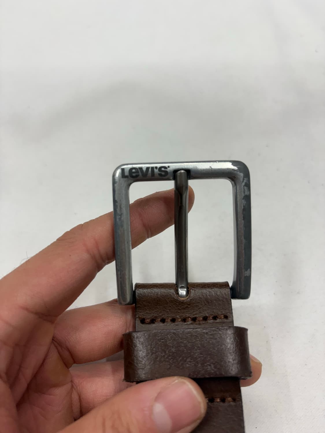 리바이스 빈티지 브라운 버클 벨트 상품이미지5