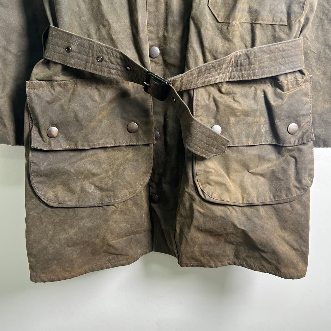 Barbour 바버 솔웨이 지퍼 왁스 자켓 36 상품이미지5