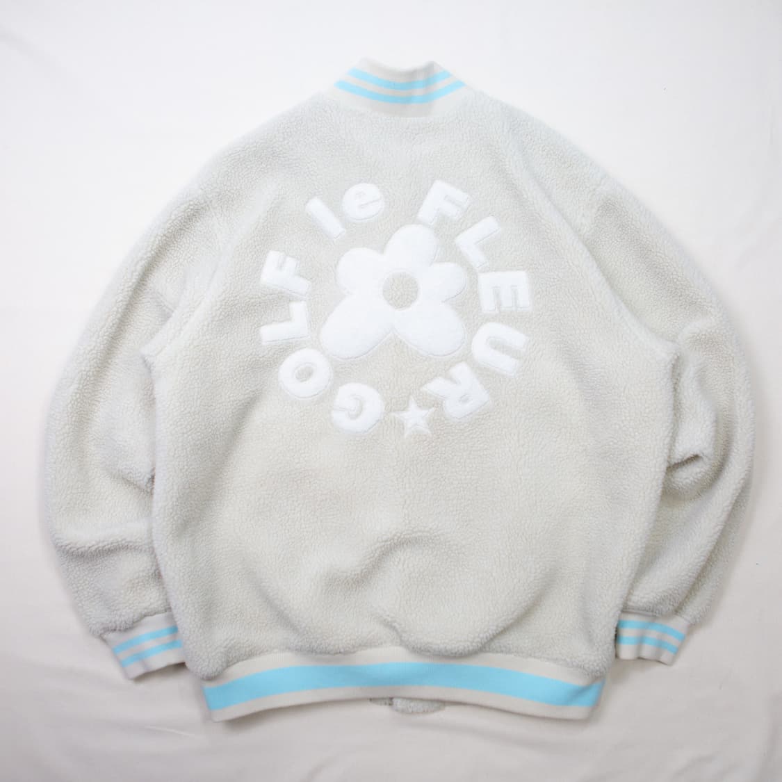 골프 르플레르 x 컨버스 플리스 봄버 자켓 상품이미지2