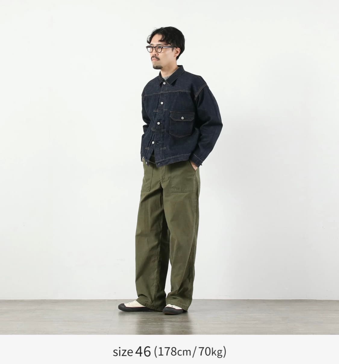 슈가케인 1936 1세대 데님자켓 T back 48->46교환, 판매 상품이미지9