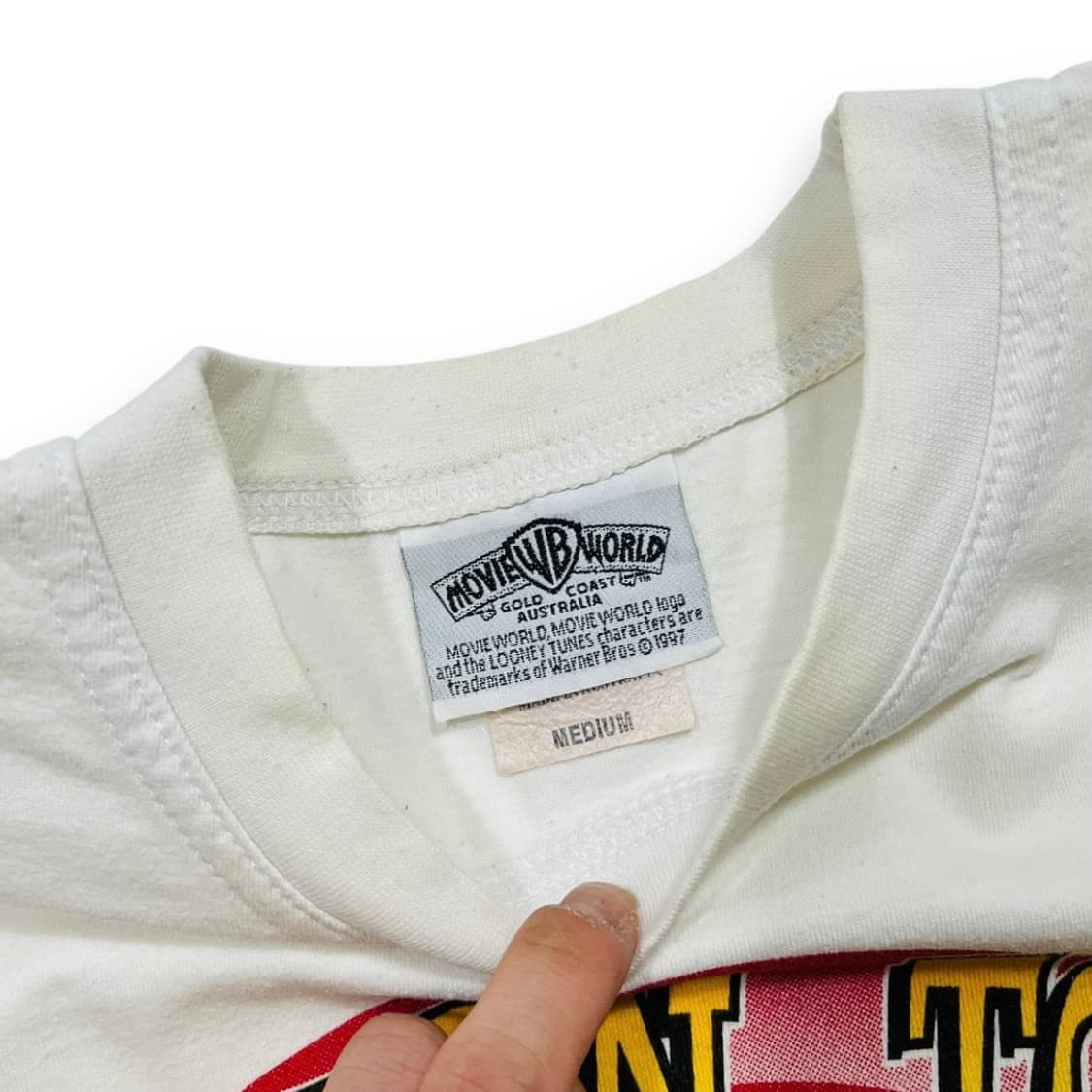 워너 브라더스 1997s 루니툰즈 아카이브 반팔 티셔츠 상품이미지5