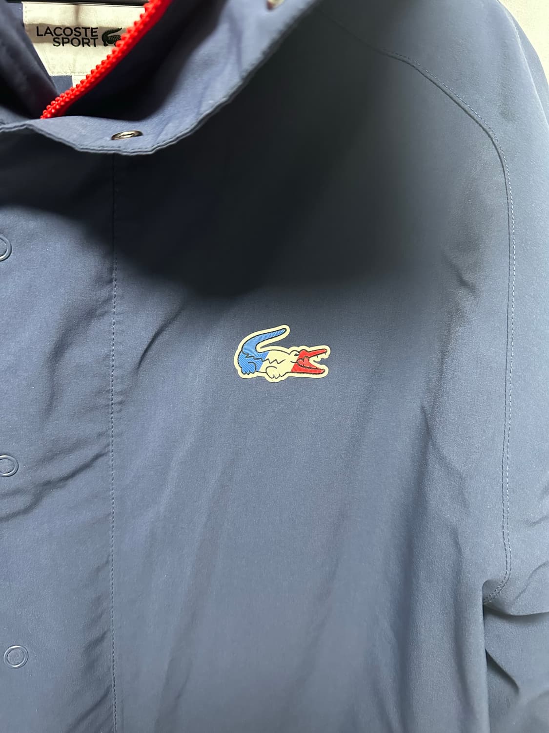 no.180 라코스테 신형 하이넥후드 패딩 점퍼xl 상품이미지3