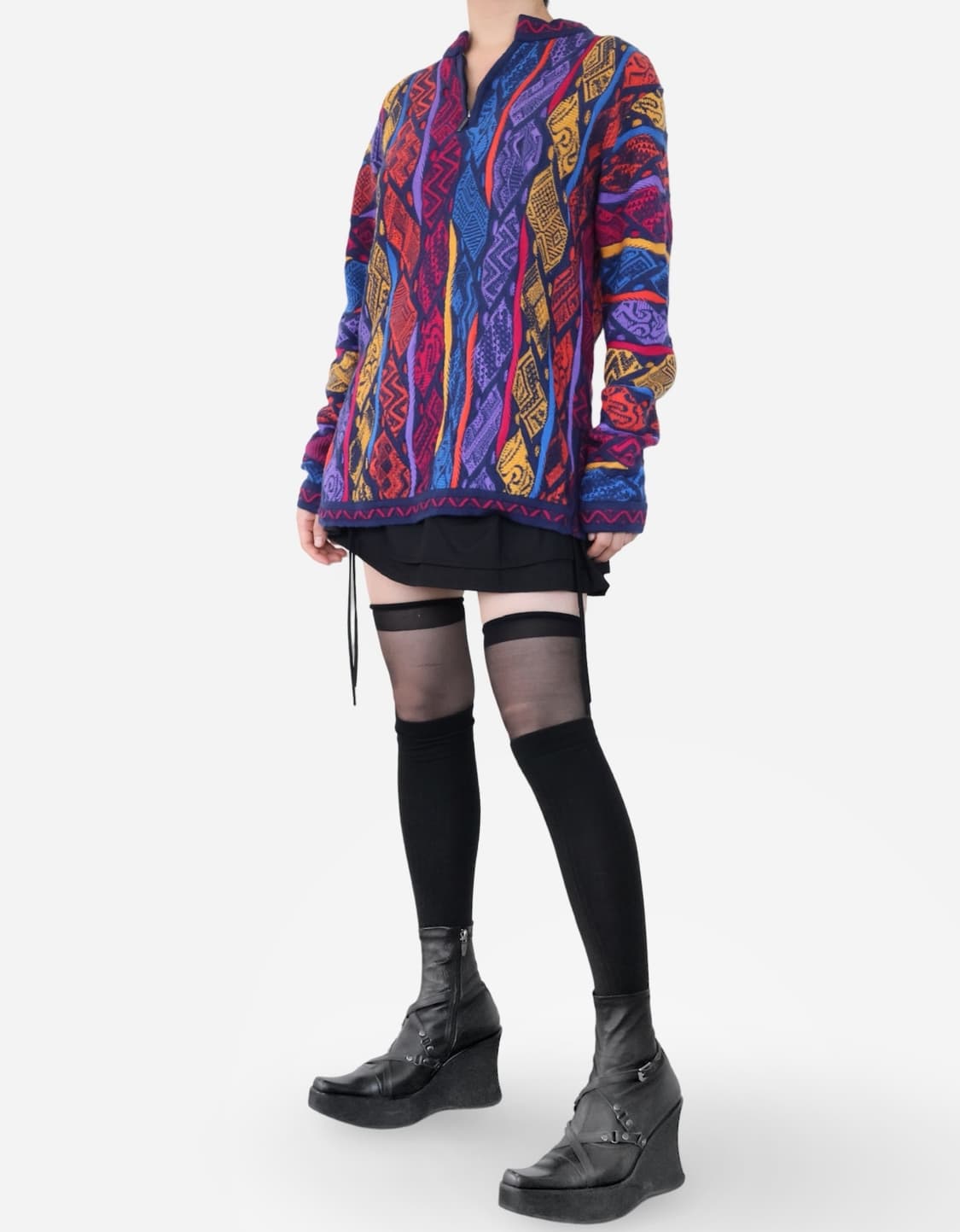 Coogi Australia Multicolor Wool Knit  상품이미지3