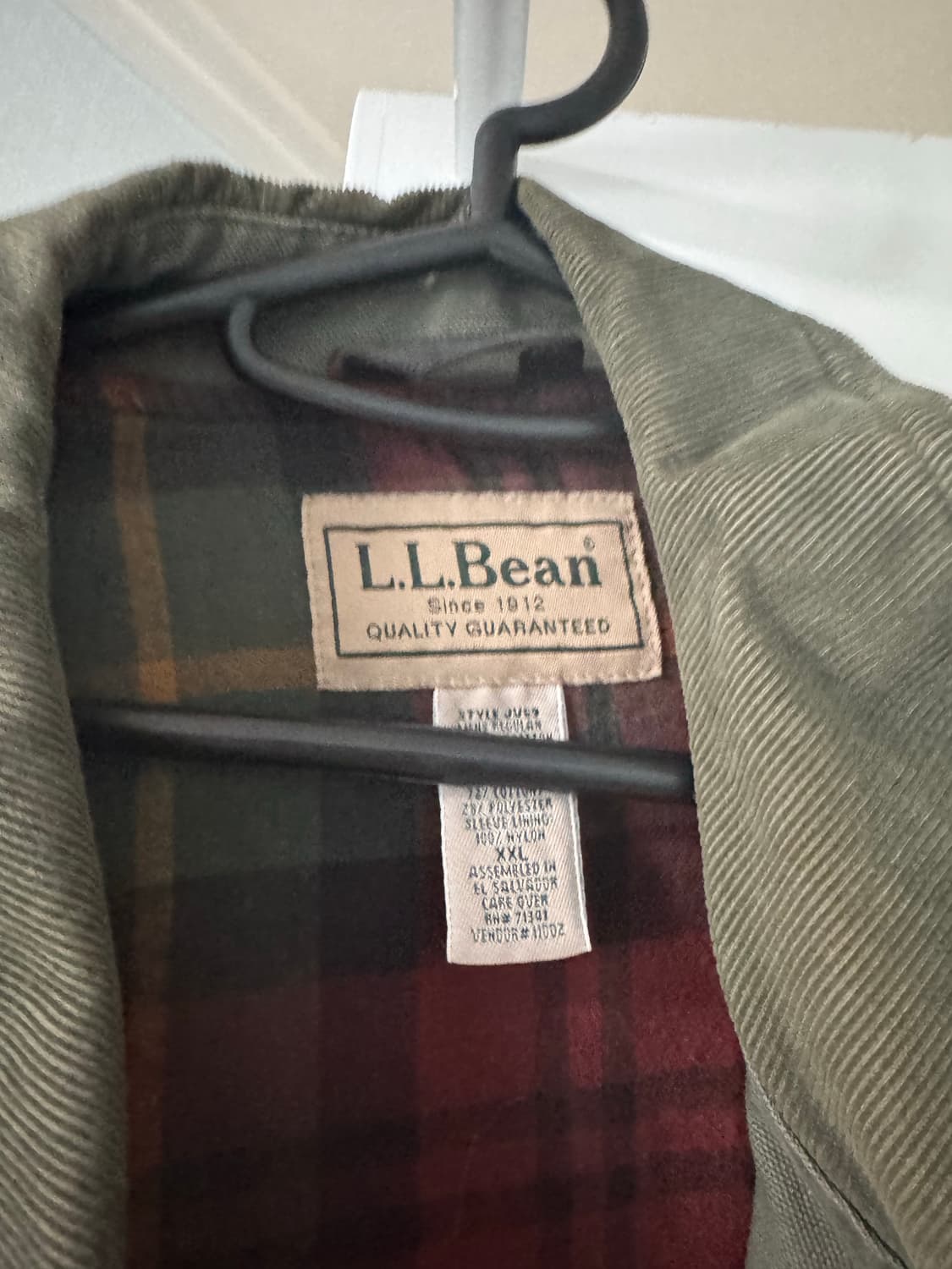 L.L.Bean 빈티지 필드 자켓 카키 상품이미지2