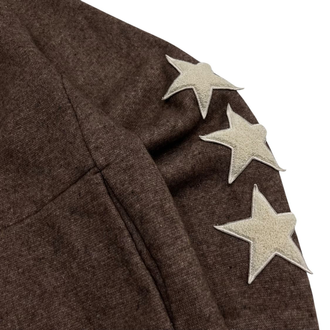 지프 사이드 스타패치 초코맛 양털 후드집업 105 상품이미지6