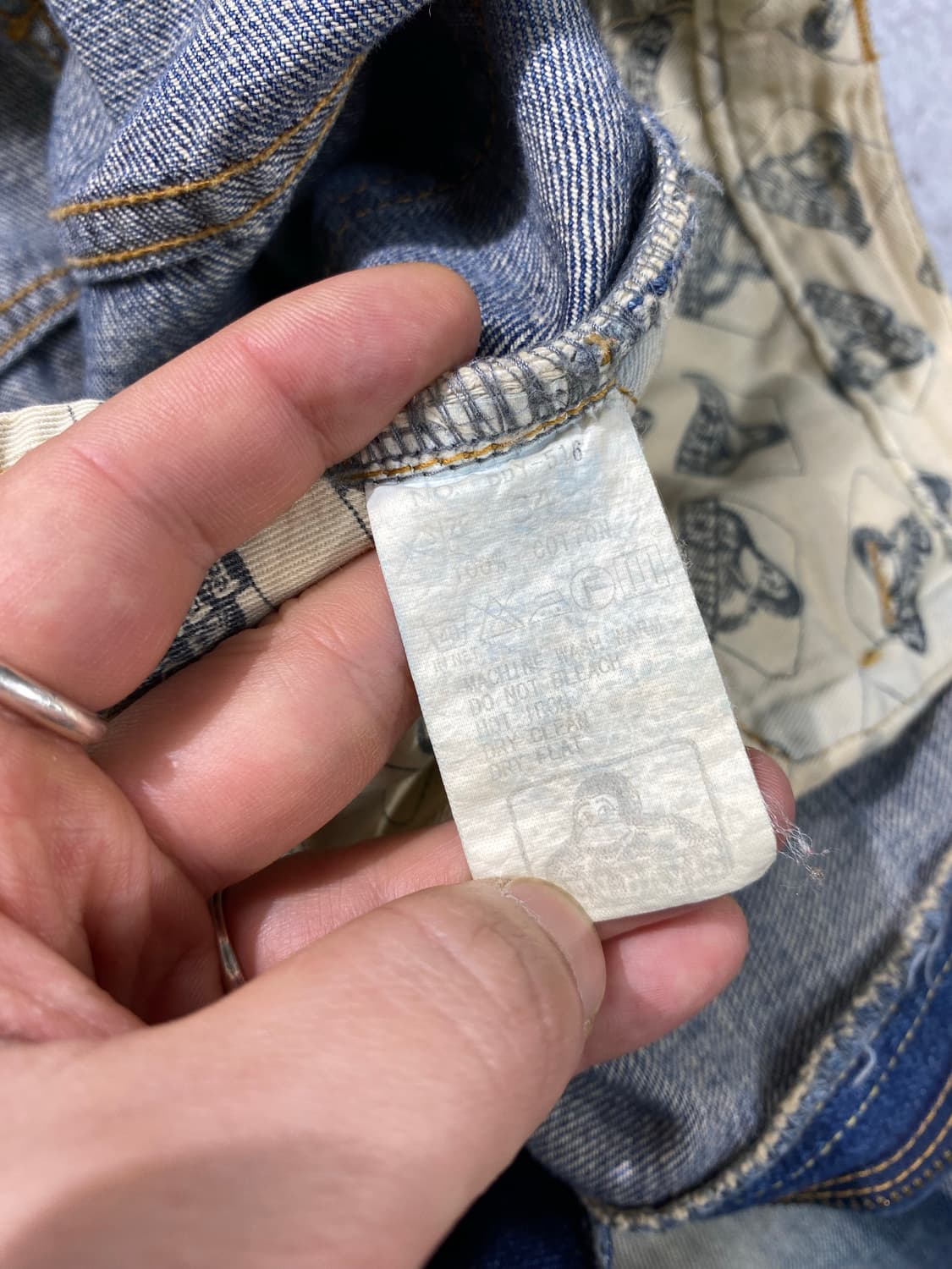 [32] Ben Davis 벤데이비스 재팬 메이드 셀비지 데님팬츠 상품이미지9