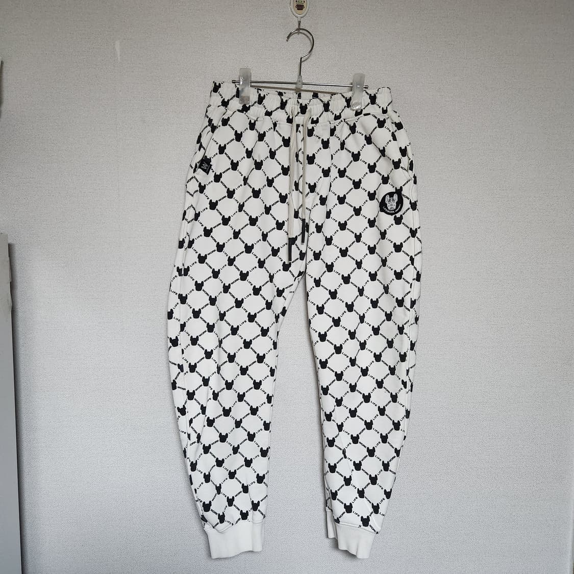 라이프워크 모노그램 기모 조거 팬츠 여81 상품이미지1