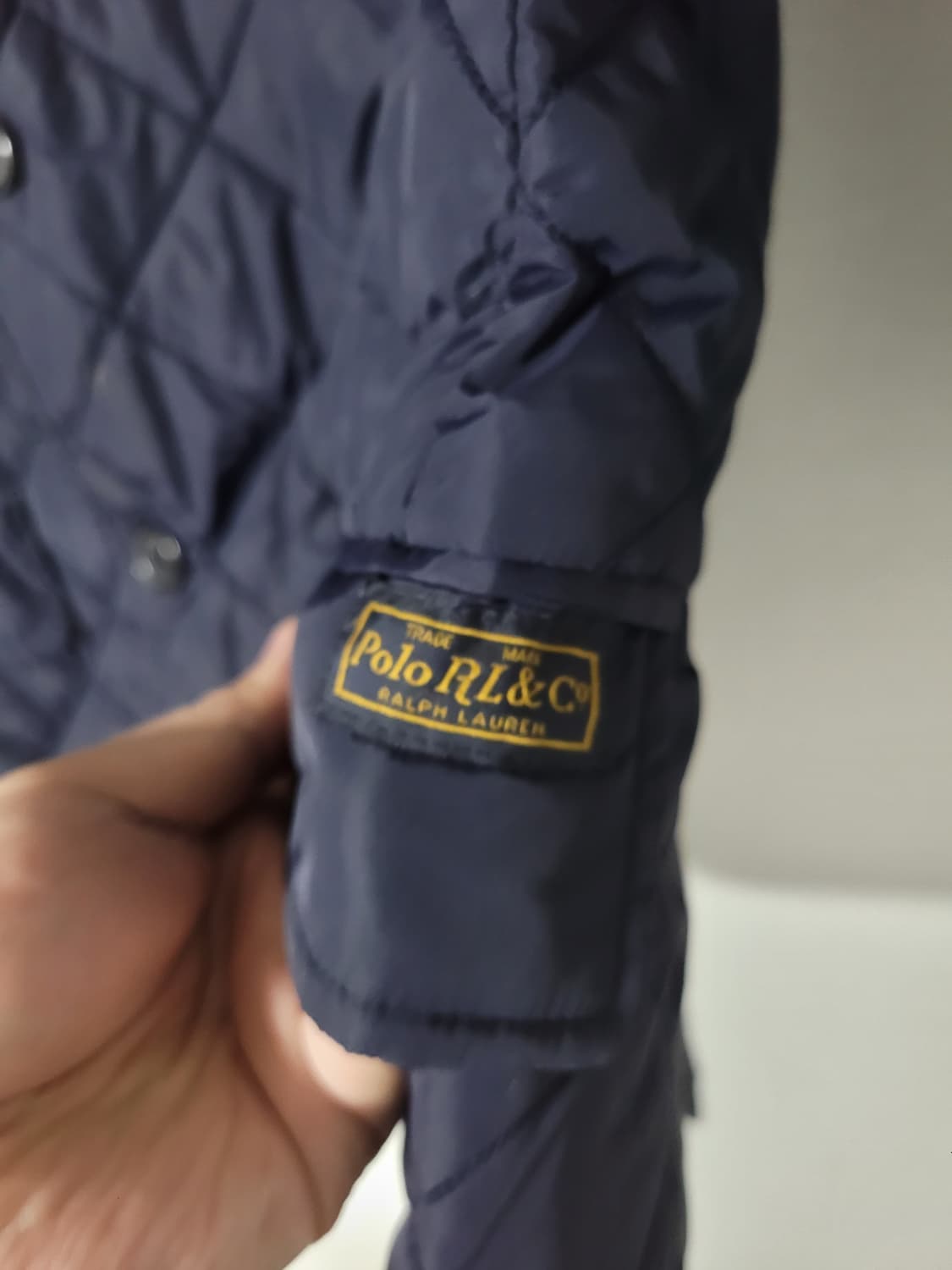 가슴60) 폴로 퀼팅 블레이저 상품이미지3