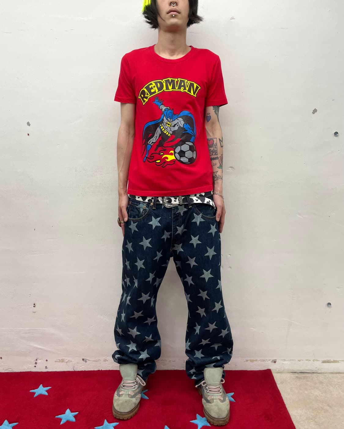 Redman Football Flame T-shirt  상품이미지3