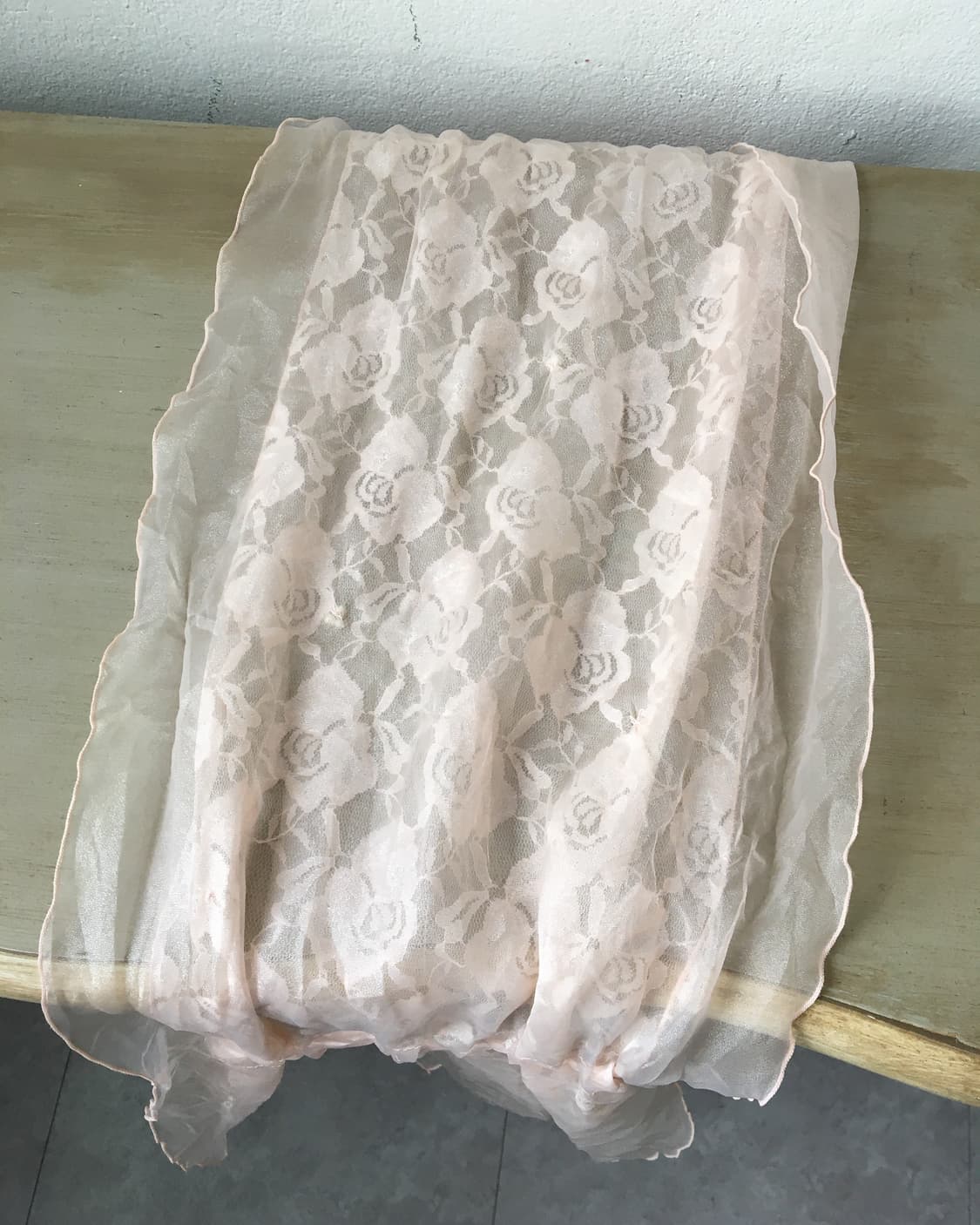 flower pattern layered scarf 상품이미지4