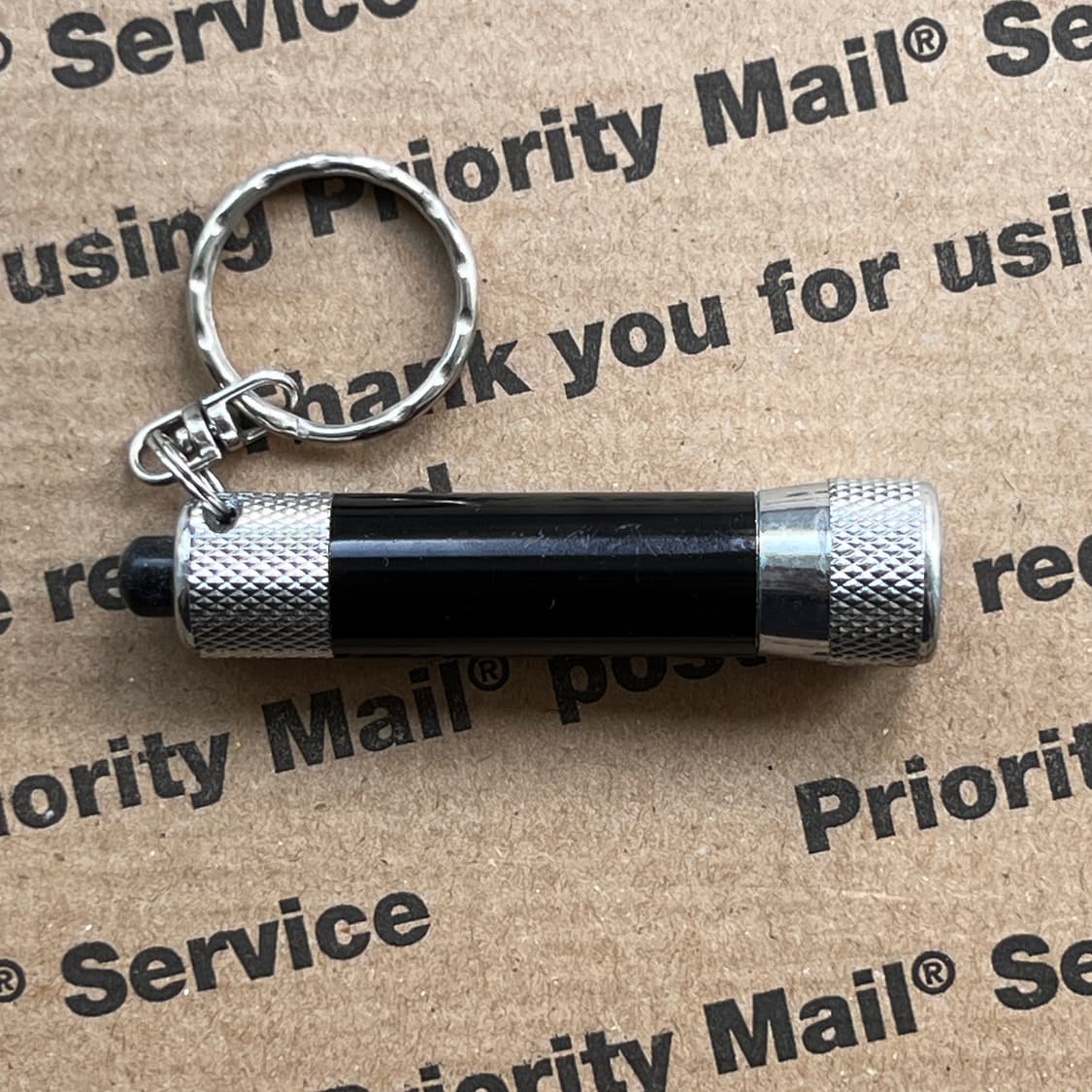 90s vtg Mini Flashlight Keyring 상품이미지2