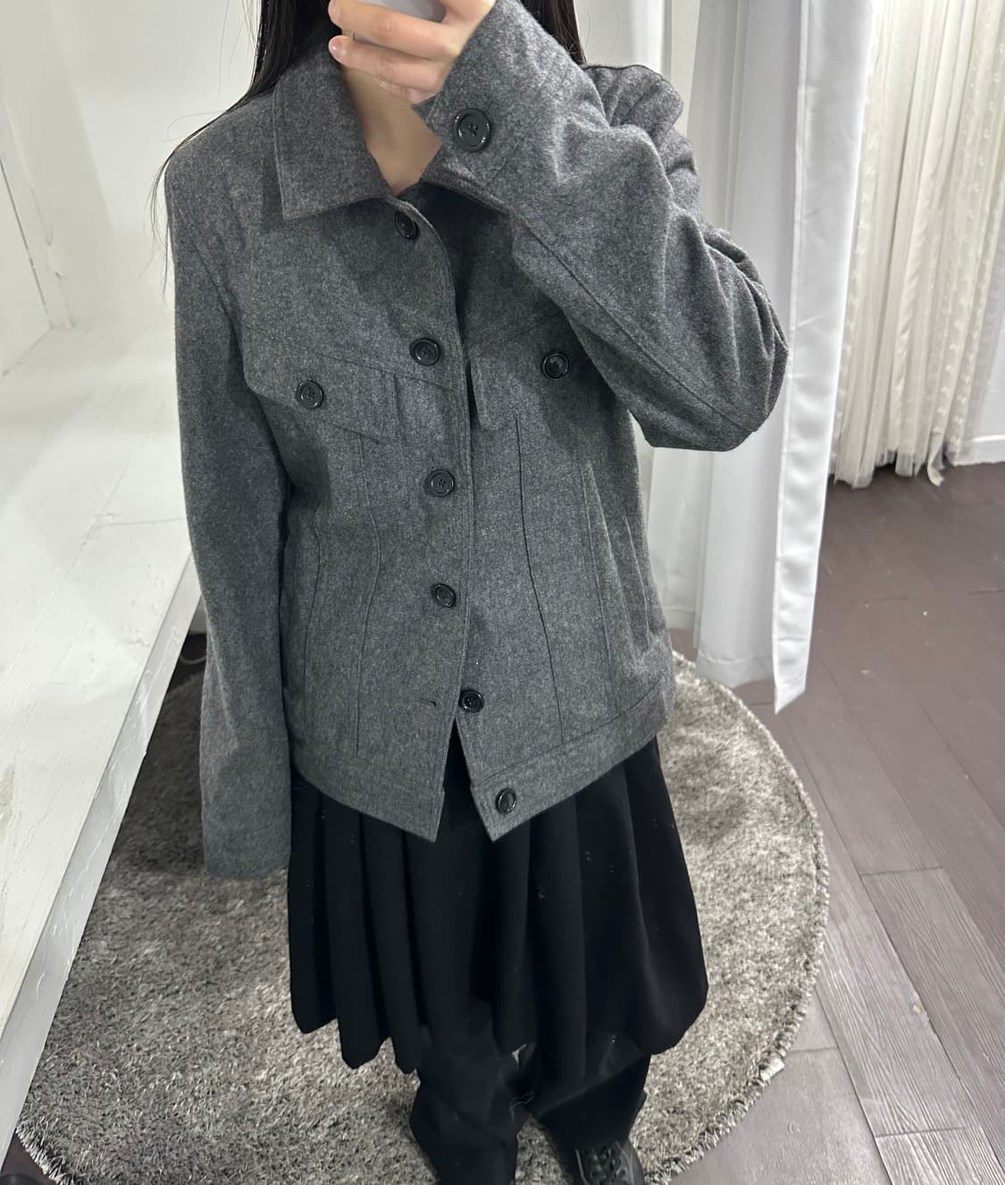 browny casual button jacket 상품이미지3