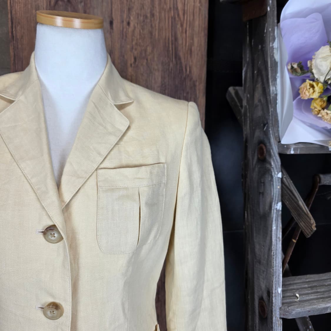 RALPH LAUREN  린넨 블레이저 상품이미지3