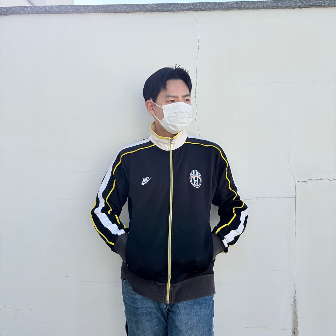 M)08s 나이키 유벤투스 빽로고 트랙탑 져지 상품이미지1