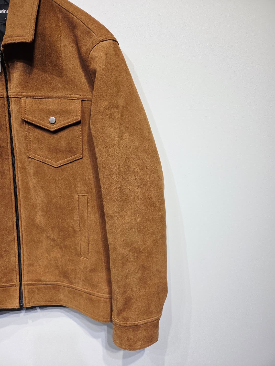 MINAV 미나브 스웨이드 브라운 자켓_L 상품이미지4