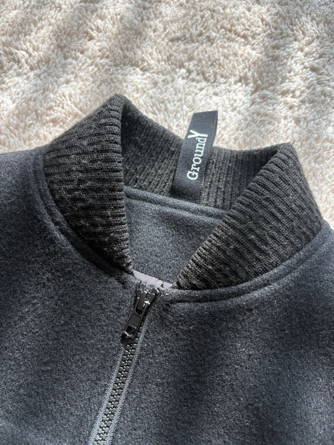 요지 야마모토 그라운드와이 블루종 3사이즈 상품이미지2