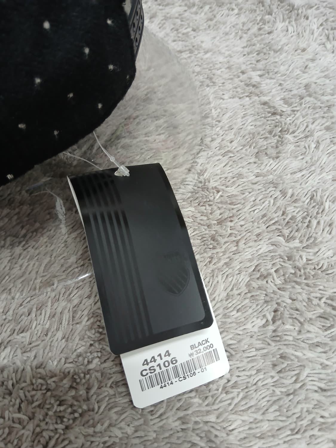 K-SWISS 따뜻한울소재 블랙 캡모자 새제품 상품이미지4