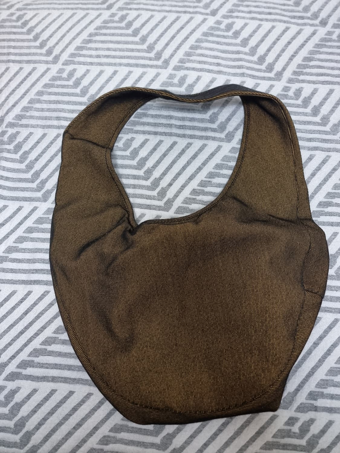 오마르 아프리디 YELLOW TWILL MIDI LIDIA BAG 상품이미지6