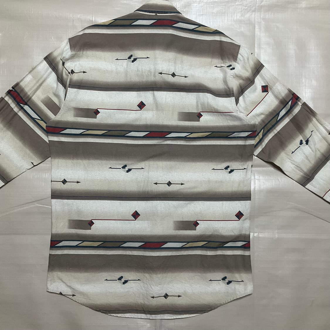 빈티지 패턴 셔츠 상품이미지5