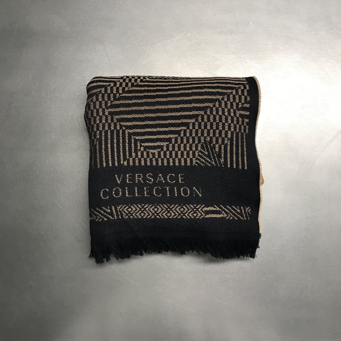 베르사체 메두사 머플러 브라운 상품이미지2