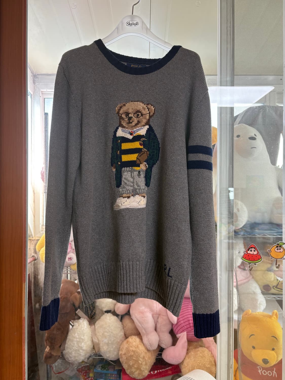 폴로 곰돌이 니트 상품이미지1