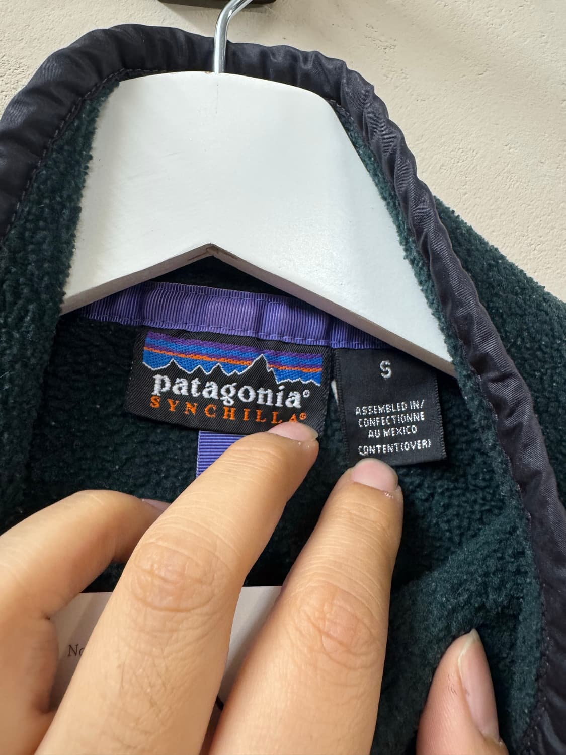 파타고니아 신칠라 90s 그린 S 상품이미지4