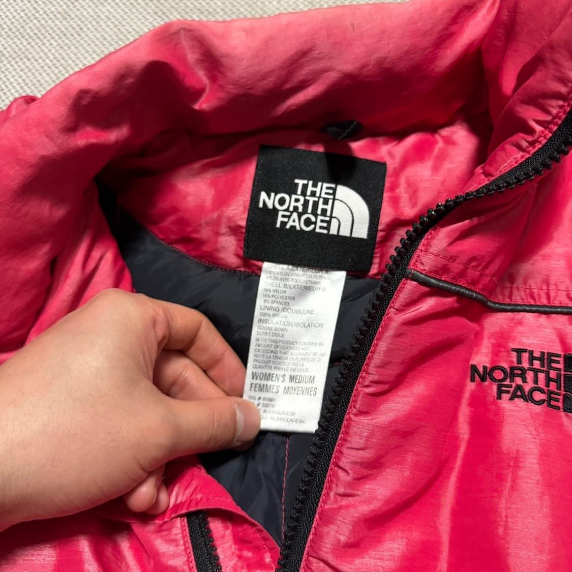 노스페이스 600 빈티지 패딩 자켓 상품이미지3